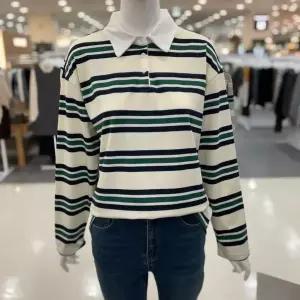 [하프클럽/숲]SOUP sh06 샌더린 단가라 오버핏 카라 티셔츠 ABALTT3