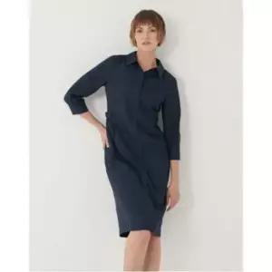 [하프클럽/올리비아로렌]올리비아로렌 MG01 허리비죠 셔츠형 원피스 VOCOA3F7321