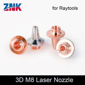 ZNK 3D 레이저 노즐 M8/M6 용접 절단 튜브 구리 /이중 크롬 Raytools BT240S BM109 WSX HAN'S Precitec
