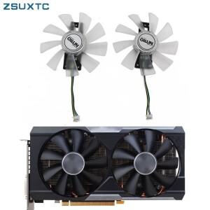GAA8B2U/GAA8S2U 사파이어 R9 380 2G/4G D5 그래픽 카드 교체 팬용 4핀 DC 12V 0.45A GPU 쿨러
