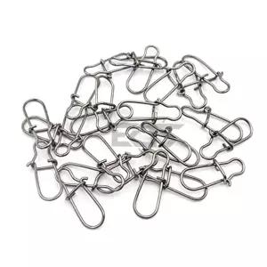 도래 대용량 블랙니켈 고강도 퀵스냅 낚시 루어스냅 20봉