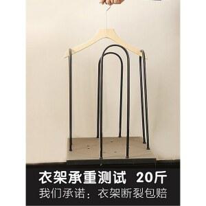 옷가게 전용 옷걸이 목제 미끄럼방지 면끈 융옷걸이 여성옷가게 원목바지집게 커스텀 로고