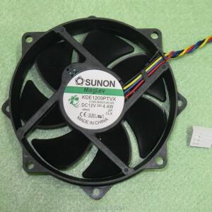 B21 SUNON MagLev KDE1209PTVX 9225, 92mm, 80mm x 25mm PWM CPU 라운드 쿨러 냉각 선풍기, 12V 4.4W 4 와
