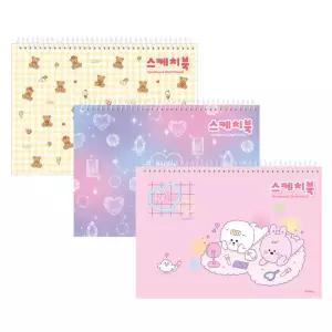 모르스토어 핸들형 (랜덤발송) 캐릭터스케치북