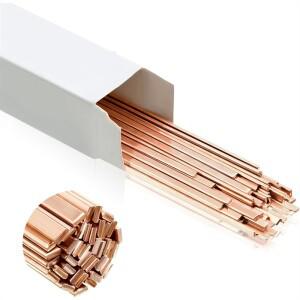 ABWP-냉장고용 냉동 보관 브레이징 로드 40개 구리 합금 평면 용접 산업용 등급