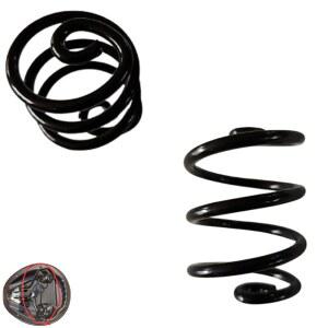 자전거 서스펜션 크루저 새들 전기 자전거를 위한 YehVe 2 팩 시트 스프링 교체 컴포트 바이크 쿠션 듀얼 충격 흡수 부품