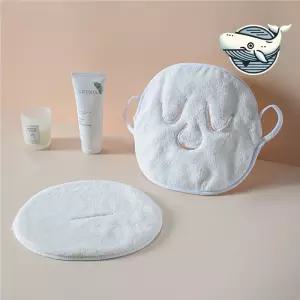 아름다운 얼굴 온열 찜질 수건 미니 모공 세안 찜질팩 얼굴 타월 마사지