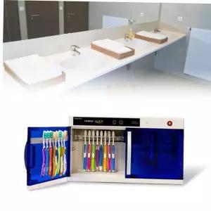 칫솔살균소독기 벽걸이 칫솔 보관기 사무실 학교 소독기(36인용)