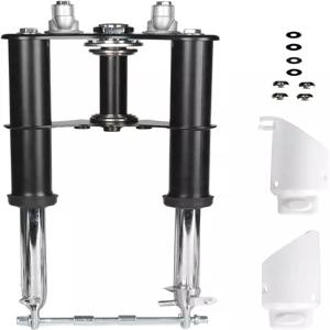 ELANER CRF50 프론트 포크 XR50F XR50R 2004-20014 50cc 70cc 110cc 125cc 더트 핏 바이크 560MM(블랙)용