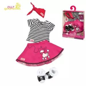 오지돌스 푸들스커트 세트