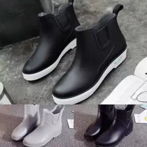 여자신발 여성장화 아쿠아슈즈 레인부츠 봄신상 RAIN2 올블랙