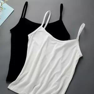 여성 기본 민소매 스판 편하고 부드러운 슬림 끈나시 스포츠브라