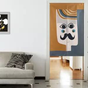 북유럽st 간이커튼 패브릭바란스 주방 중문 방문커튼 선택안함