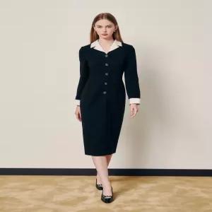 [국내백화점 출고] 지고트 JR9A0OP242[클래식 버튼업 트위드 원피스] [인기상품] 선물추천