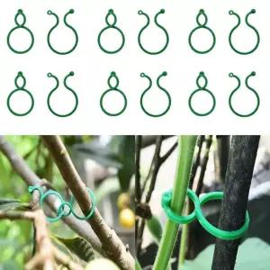 원예 식물 고추지지대 고정 클립 타이 10P 고추지지대 식물고정 원예