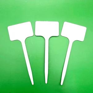 원예용 T자형 네임픽 텃밭이름표 화이트 텃밭네임텍 화분네임텍