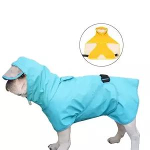 강아지 우비 레인코트 판초 비옷 바람막이 산책 M