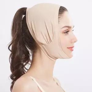 턱 얼굴 살 관리 동안 얼굴 라인 만드는 리프팅 밴드