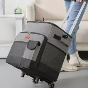 아이스원 캐리어 쿨러백 이동식 보온 보냉가방 그레이