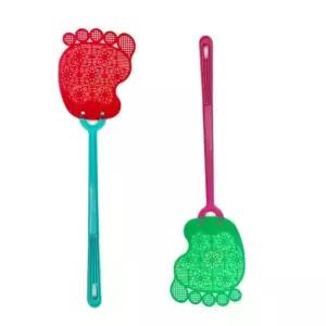 발바닥 모양 파리채 DY-321 부드러운 플 파리용 파리잡기 파리제거 파리잡는