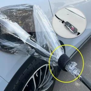 방수 전기차 충전 커버 충전기 보호 자동차 비닐 덮개 케이블 우산 충전구