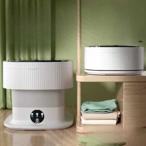 폴딩 소형세탁기 캠핑 원룸 팬티 탈수 양말세탁기 속옷 대용량 여행용 수건 농막 탈수기