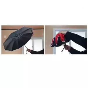 채움하우스 거꾸로 우양산 접이식 자동 우산 UV차단 3단 832919