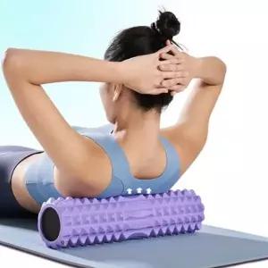 하드 돌기형 요가 종아리 마사지 폼롤러 다리근육