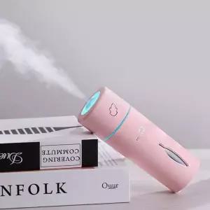 안개 분사형 심플한 디자인 실내 가습 무드등 가습기 미니가 usb가 케릭터가 미니케