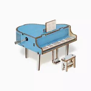 우드 조립 오르골 만들기 단품 (피아노)