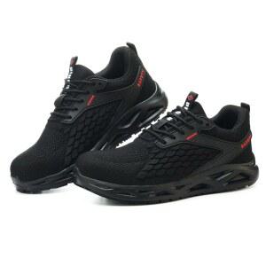 남성용 딩구 논 슬립 스틸 토슈즈 여성용 편안한 작업용 신발 경량 안전 복합