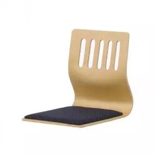 가구산책 네츄럴 원목 좌식의자 일식집 낮은등받이 B2482