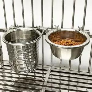 대형견물그릇 스테인레스 밥그릇 강아지 애견 식기 대형견