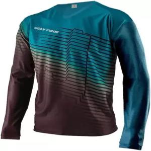 어글리 개구리 자전거 긴 소매 남성 클래식 패션 사이클링 다운힐 저지 스포츠웨어 의류 착용