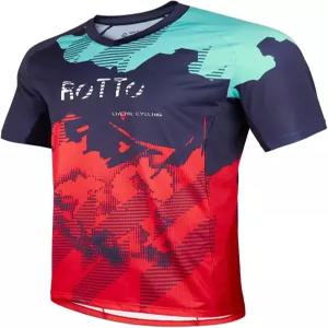 로토 남성 MTB 저지 산악 자전거 사이클링 셔츠 반팔 BMX 다운힐 위킹 퀵 드라이