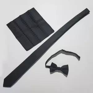 CNS 프리미엄 고급 타이 리본세트 남성 정장 넥타이 행거치프 3종세트 [ASG1611]