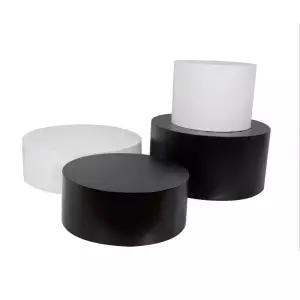 원형 전시다이 원기둥 스튜디오 화이트 전시테이블 디피 디스플레이박스 스툴