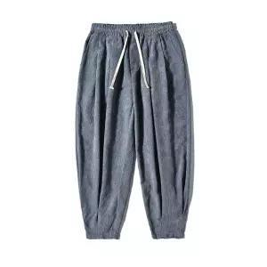 바지 루즈핏 와이드 팬츠 고무줄 하이웨스트 슬랙스 여름용 사계절