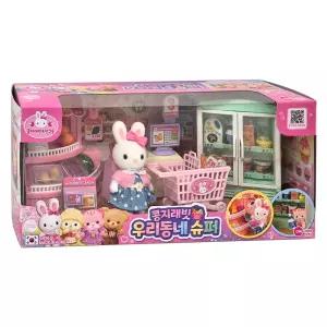 콩지래빗 우리동네 슈퍼 피규어 어린이 역할 놀이 인형 장난감 [AVU9293]