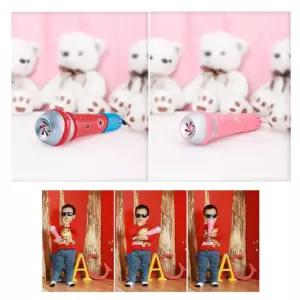 유아 어린이 건전지가 필요없는 에코 울림통 마이크 [API735]