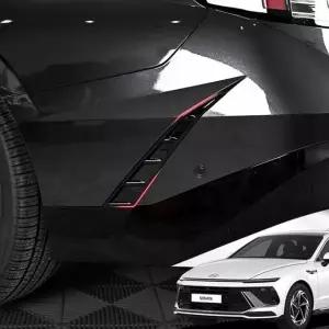 쏘나타 디엣지 튜닝 에어홀 가니쉬 몰딩