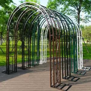 장미 아치 지지대 식물 엔틱 화단 울타리 터널 가든 덩쿨 테라스