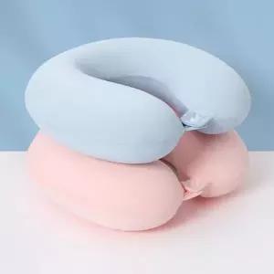 휴대용 기내용 메모리폼 목베개 케이스 세트