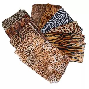 레오파드 화려한 천 호피원단 공예 리폼 만들기 재료 바느질 원피스