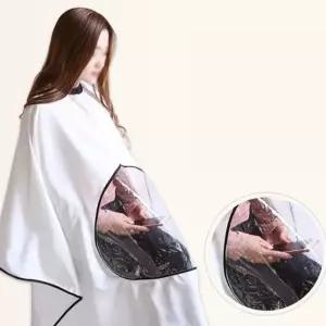 미용실 커트보 보이는 이발가운 컷트보 파마보