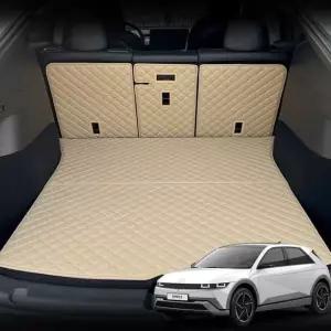 가죽 퀼팅 더뉴 아이오닉5 등커버 트렁크매트 세트