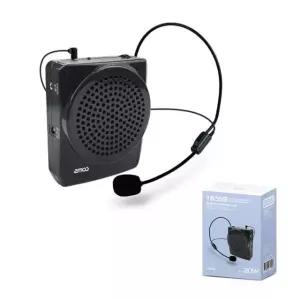 유선 휴대용 앰프 행사 마이크 강의용 수업용 블랙