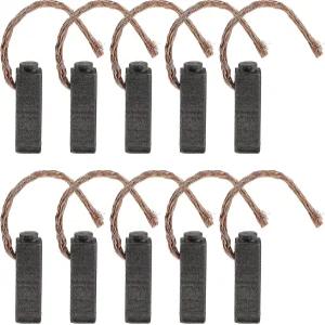 마이크로 트레이더 5쌍 모터 카본 브러시 5x6x14mm 앵글 그라인더 오비탈 샌더용 범용 전동 공구 교체 부품