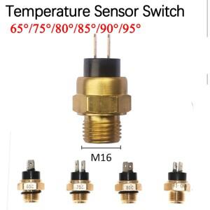 M16 바이크 오토바이 전기 라디에이터 냉각수 팬 수온 온도 조절기 스위치 센서