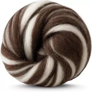 레볼루션 섬유 인 양 천연 코리데일 울 로빙 블렌드 (8온스) 펠팅 핸드 스피닝 및 태피스트리에 완벽 100